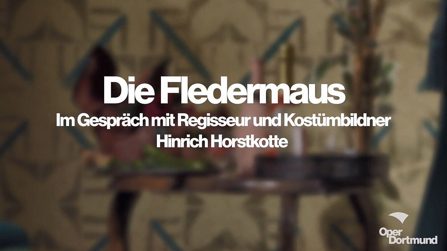 Die Fledermaus: Im Gespräch mit Regisseur und Kostümbildner Hinrich Horstkotte (1)