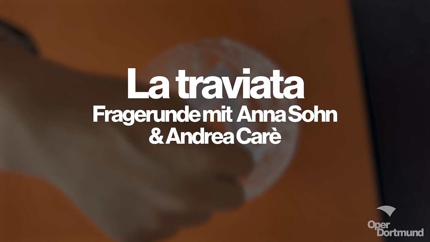 La traviata: Fragerunde mit Anna Sohn & Andrea Carè